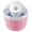 Pink, variant on Mini Ice Cream Maker - Small Home Personal Dessert Maker Machine for Gelato Sorbet Frozen Yogurt, Individual Ice Cream Maker, Compact Mini Kitchen Appliance for Home,Great Gift for Kids & Adult