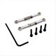 thumbnail image 1 of Kit de Barra de Dirección Ajustable para Coche RC 1/16 UD M16, Accesorios Plateados, 1 of 5