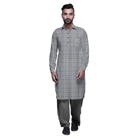 

Atasi PathaniÂ KurtaÂ Pajama For Men Full Sleeve LongÂ KurtaÂ Casual Clothing