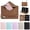 Brown, variant on ELEHOLD for iPad Pro 13-inch (M5) 2025/(M4) 2024 Case, Soft PU Leather Pencil Holder Money Pocket Card Holder Kickstand S Pen Slot Shockproof Flip Cover with Shoulder Strap,Blue