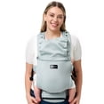 thumbnail image 1 of Portabebé Cangurera Momcozy ergonómico Gris Verde Modelo CR02 para recién nacidos 3,5-10,5 kg, 1 of 9