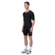thumbnail image 4 of HISERWA - Maillot de ciclismo para hombre, de manga corta, aerodinámico, sin costuras, diseño sin cuello, para ciclismo, transpirable, 4 of 5