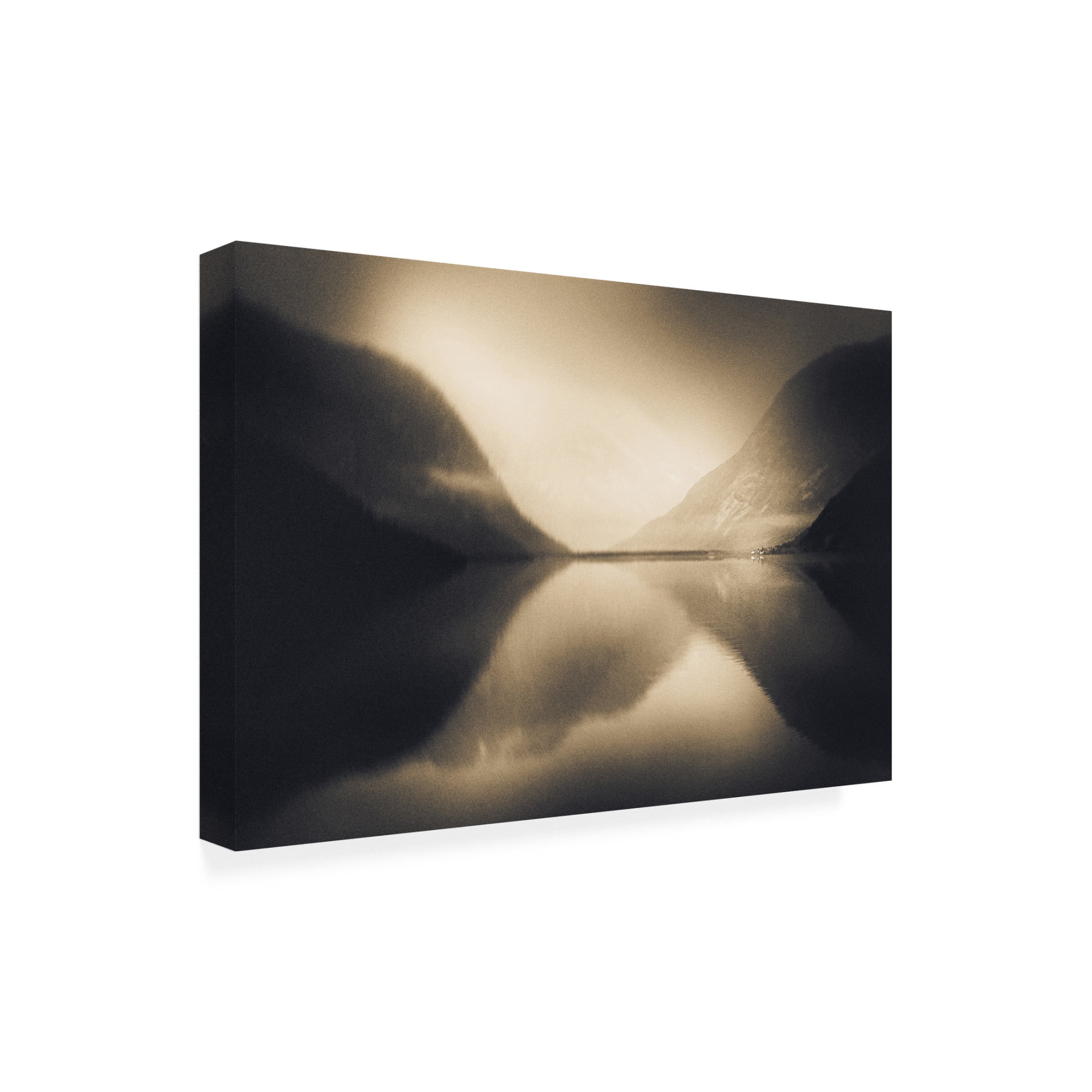 Canvas Wall Art - Katarina Holmstrom 'Glow In The Dark' Wall Art for Living Room, Bedroom, or Office Décor by Trademark Fine Art - 24 x 16 Inches