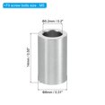 thumbnail image 2 of M5 Aluminum Spacers, 10 Pcs Metal Spacer Aluminum 5.2mm ID x 8mm OD x 14mm L Aluminum Spacer Screw Standoff Round, 2 of 5