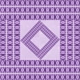 thumbnail image 1 of Ahgly Company Machine Washable Indoor Square Transitional Blossom Pink Area Rugs, 4' Square, 1 of 7