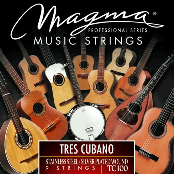 Magma TRES CUBANO Strings Silver Plated Wound Set (TC100)