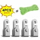 thumbnail image 1 of Ganchos autoblocantes multifuncionales para tienda de campaña sin nudo gancho de bloqueo automático 4 Uds. Hugtrwg Para estrenar, 1 of 8