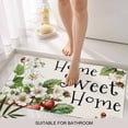 thumbnail image 3 of Strawberry Door Mat&nbsp;Indoor Outdoor Entrance, Non Slip Rug for Kitchen Bathroom Entryway Rug, Summer Fruits Spring Floral Botanical Washable Doormat Floor Mat for Office Home Decor 24x36 Inch, 3 of 8
