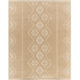 thumbnail image 7 of Hauteloom Olina Moroccan Outdoor Area Rug for Living Room, Patio, Terrace - Traditional Trellis Diamond Carpet - Beige, Cream - 5'2" x 7', 7 of 7