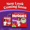 thumbnail image 3 of Huggies Little Movers HuggFit 360° Baby Diapers with 360° Waistband, Size 6 (35+ lbs), 76 Count (Select for More), 3 of 15