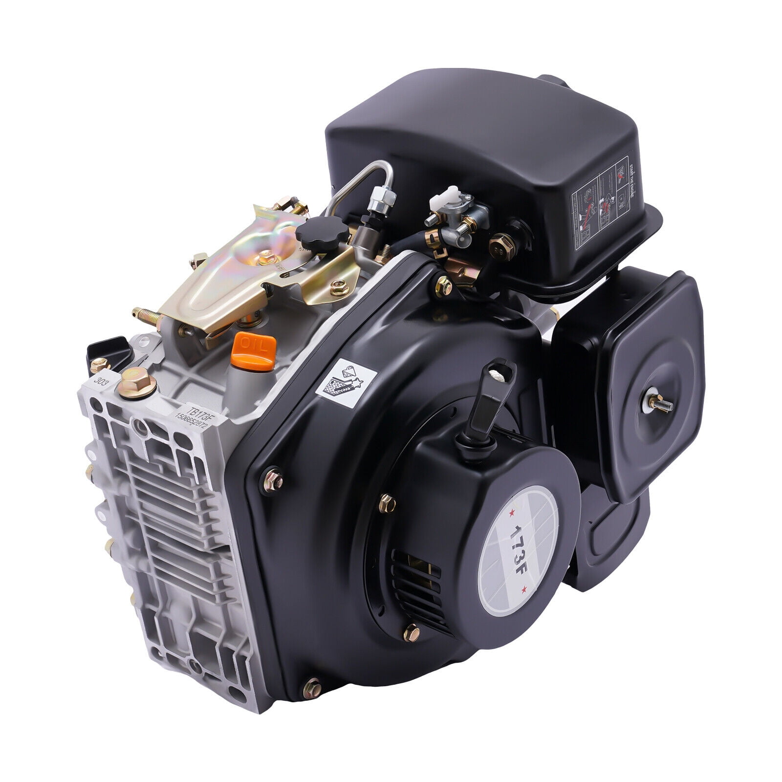 4 Stroke Air-Cooled Diesel Engine Air Cooling Vertical Engine Motor Hand Start Diesel Engine Single Cylinder for Agricultural Machinery