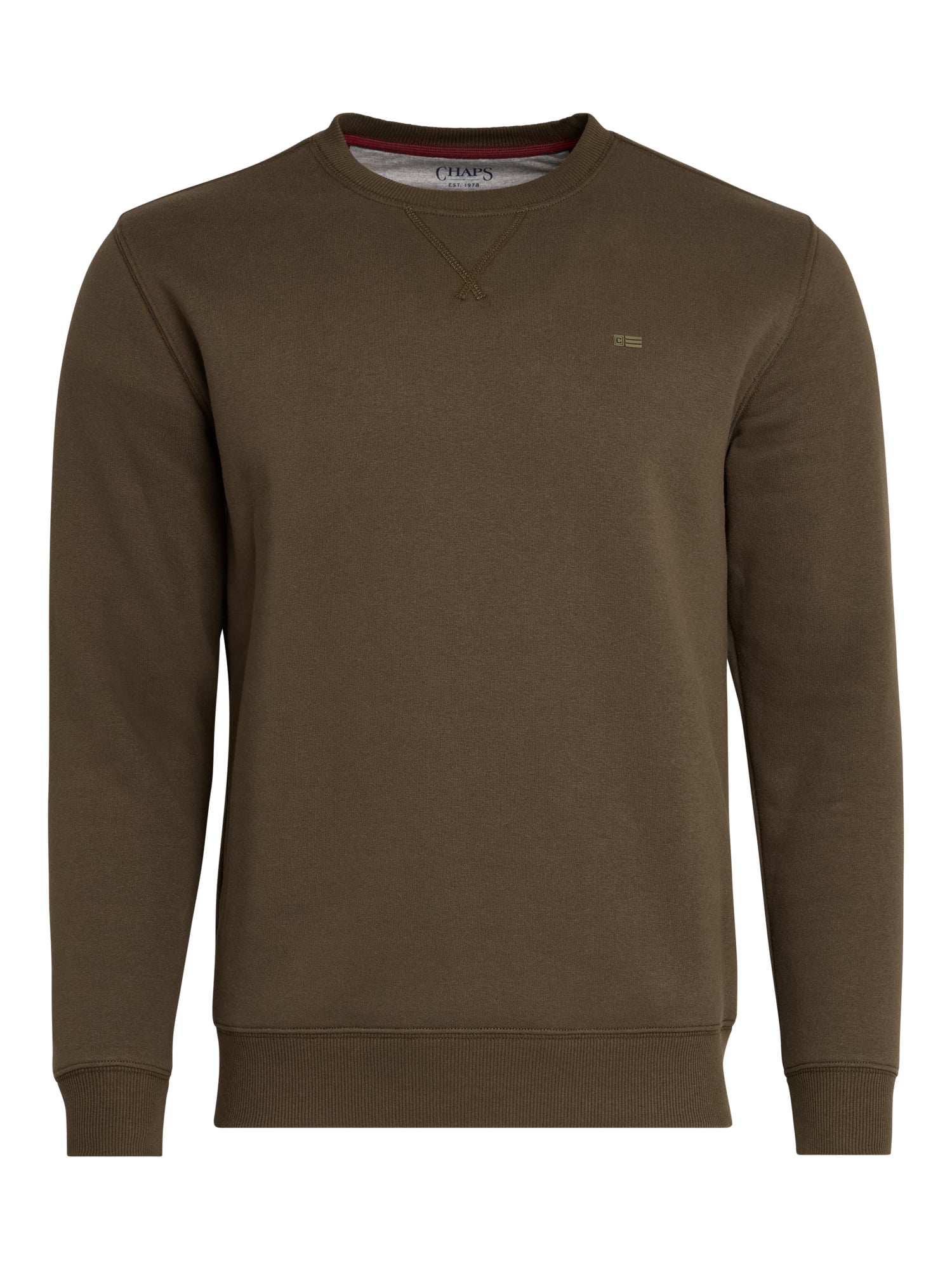 Chaps Men's & Big Men's Everyday Fleece Crewneck Sweatshirt, Sizes S-2XL