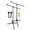 Black, variant on 5 Core Tripod Mic Stand Floor 2Pcs Adjustable 18 to 72 Inches Sturdy Boom Arm Holder Microphone Stands Pedestal Para Microfono for Singing