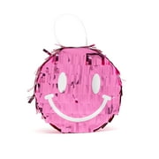 Way to Celebrate Party Mini Foil Smiley Face Character Pinata