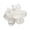 White, variant on Women Corsage Brooch Fabric Flower Shape Anti-slip Suit Coat Collar Hat Scarf Dress Decoration Clothes Pin Prom Party Garment Jewelry