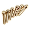 thumbnail image 1 of 6pcs/set Folk Acoustic Guitar Bridge Pins Strings Copper Nail Pegs Kit Music Instrument Accessories Workhe, 1 of 9