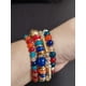 thumbnail image 4 of Set de 4 pulseras elasticas Maria Almudena de colores varios, 4 of 7