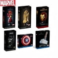 thumbnail image 4 of Guantelete del infinito de Thanos de Marvel Iron Man, guantes de construcción, modelo de rompecabezas de plástico de Iron Man para hacer uno mismo, regalo, 4 of 5