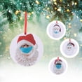 thumbnail image 1 of Hot6sl Ofertas y Liquidaciones Adornos para Árbol de Navidad con Colgante con Patrón Divertido de Papá Noel, 1 of 7