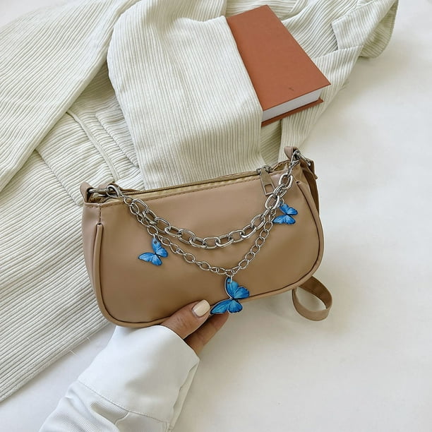 Double chain handbag outlet