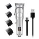 thumbnail image 2 of Hair Cutter Professional Hair Trimmer Men Rechargeable Electric Powerful Haircut Machine Carving Hair Tool, 2 of 5