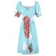 thumbnail image 4 of Vestido de noche elegante con globos traje de lujo para fiesta graduación celebridad, 4 of 6