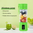 thumbnail image 4 of Joernso 380ml Fruit Juicer Great Force One-button Start Waterproof Body 6 Blades Rechargeable Blending USB Charging Food Grade Kitchen Wireless Juicer Kitchen Gadget, 4 of 8