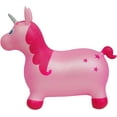 bintiva Children's Unicorn Hopper,with Free Foot Pump, Exercise Jumping Animal, Bouncy Horse