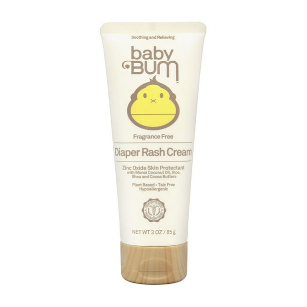 Sun Bum Baby Bum Diaper Rash Cream Fragrance Free 85g/3oz