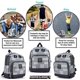 thumbnail image 5 of Mochila Mochila con estampado integral Mochila tipo libro, 5 of 5