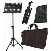 Audio 2000'S Portable Metal Sheet Music Stand with Carrying Bag (for Orchestra) AST4381
