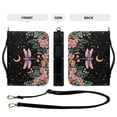 thumbnail image 4 of Kuiaobaty Dragonfly Flower Moon Print Bible Cover for Women Men Book Cover PU Leather Bible Case Church Bag with Handle Lightweight Bible Study Tools Christian Tote Bags with Shoulder Strap, 2XL, 4 of 7