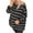 Black-Sweater, variant on Qetyuw Women's Striped Long Sleeve Sweaters Casual Boat Neck Chunky Pullover Sweater Crochet Knit Loose Fit Jumpers