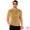 Golden, variant on DARING DIVA Men's Velvet Crew Neck Short Sleeve Tee Tops Disco Velour T Shirts S Black