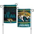 thumbnail image 3 of WinCraft Jacksonville Jaguars Team 2-Sided 12'' x 18'' Garden Flag, 3 of 3