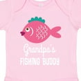 thumbnail image 4 of Inktastic Grandpa Fishing Buddy Girls Fish Girls Baby Bodysuit, 4 of 5