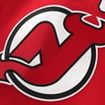 thumbnail image 4 of Men's Fanatics Nico Hischier Red New Jersey Devils Home Premium Jersey, 4 of 6