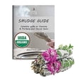 thumbnail image 2 of Ancient Veda Dahlia Floral White Sage Smudge Sticks with Flowers Pack of 3 Bundles & Smudge Guide for Smudging and Cleansing, 2 of 2