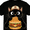 Black-24, variant on Women's Cute Cat with Burger Graphic Tee – Fun Animal Lover and Foodie T-Shirt