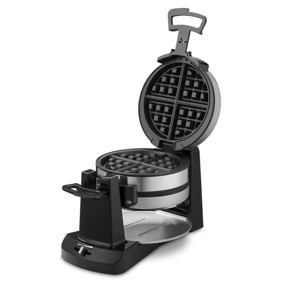 Máquina para hacer gofres Cuisinart de doble tapa WAF-F40NAS de acero inoxidable