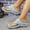 Sky Blue, variant on Willtoo Sandals for Women Casual Arch Support Slip On Buckle Strap Orthopedic Slippers Womens Flip Flops for Summer Beach Sandals Bathroom Waterproof Faux Leather Shoes