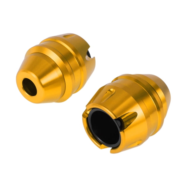 16mm Motorcycle Slider Frame Aluminum Alloy Wheel Fairing Protection Crash Pad Protector Guard 53mm 63mm Gold Tone 2 Pcs