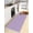 Purple, variant on Purple Bath Rug 2x3ft Woven Bathroom Entryway Runner Rug, Modern Pure Lavender Purple Washable Living Room Hallway Bedroom Kitchen Carpet with Tassels, Non-Shedding Indoor Outdoor Throw Doormat