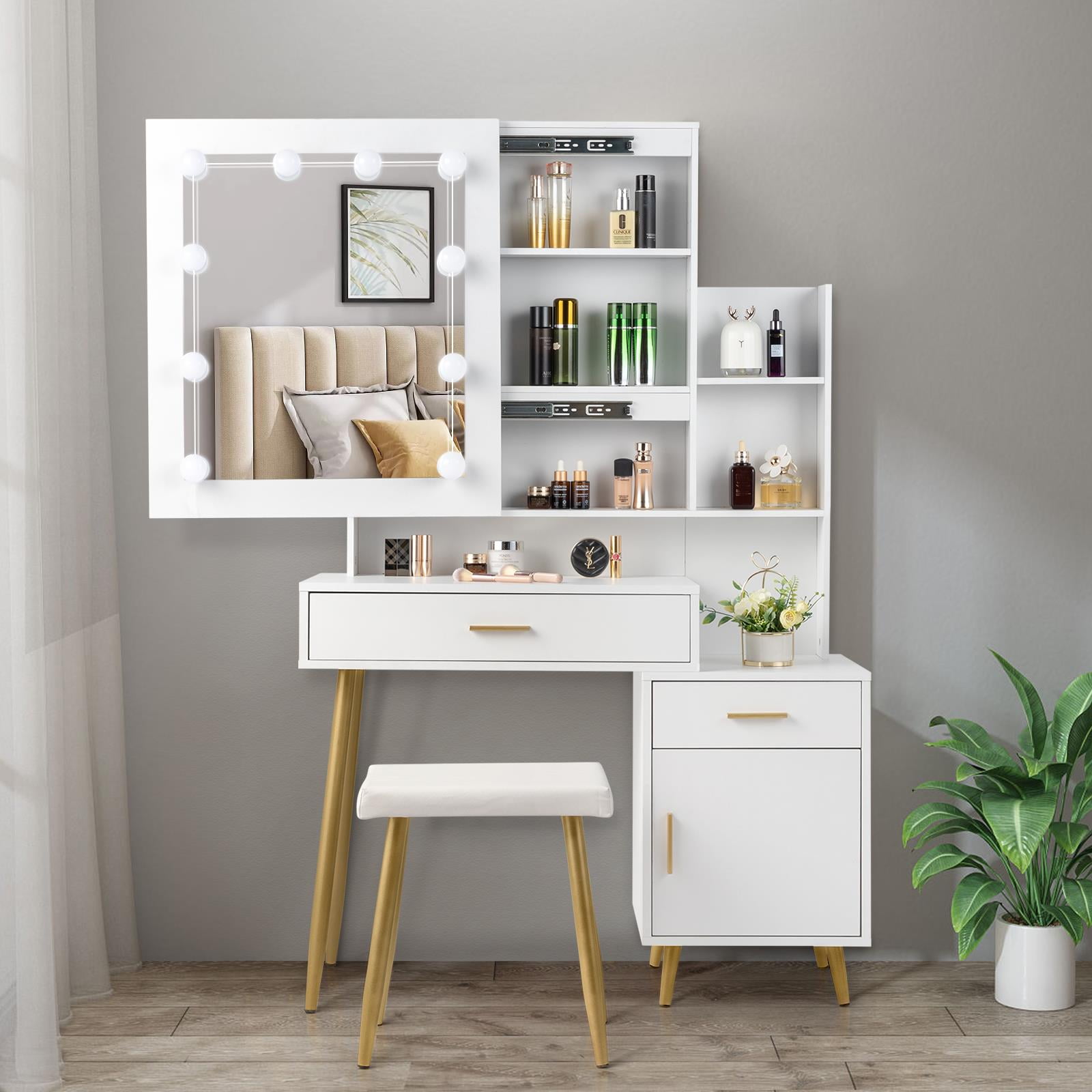 White|2 drawer