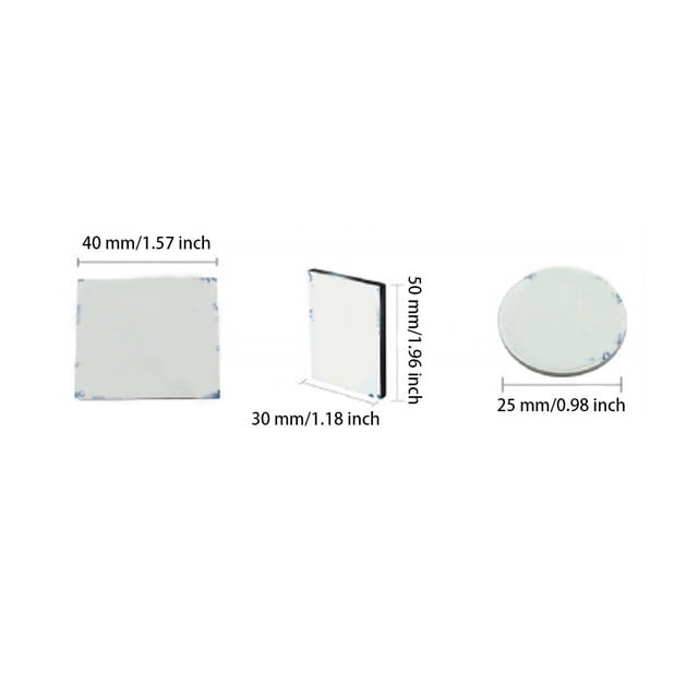 Non-woven Double-sided Tape Portable Replacement Long Lasting Heats-resistant Moistureproof Hanger Paper Box Sponge Adhesive Black Square