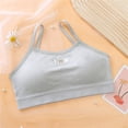 thumbnail image 3 of Tween Girl Bras No Underwire Bra for Girls Girls Underwear Seamless Training Bras Adjustable Straps Comfortable Sports Bras for Active, 3 of 9