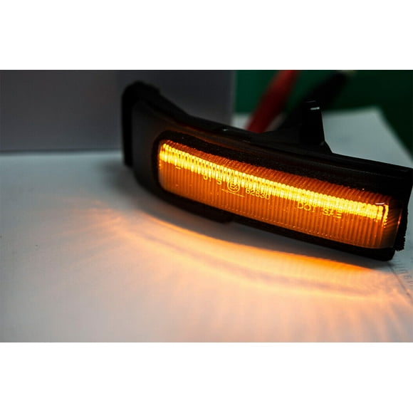 Smoked Amber LED Side Mirror Turn Signal Light for Ford F-150 Pickup Trucks 2015 - 2018 -