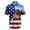 1130, variant on Farmer Usa Flag Aloha Hawaiian Short Sleeve Button-Up Shirt