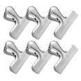 thumbnail image 1 of Paquete de 6 clips para bolsas, clips para papas fritas, clips para bolsas, clips para alimentos, clips para bolsas para alimentos, clips para cocina resistentes con sello hermético, clips p, 1 of 5