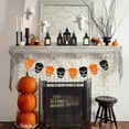 thumbnail image 6 of Long Halloween Party Flag Banner - Non-Woven Fabric Decor for Mall Windows Walls Doors Holiday Background​(Black,A), 6 of 6